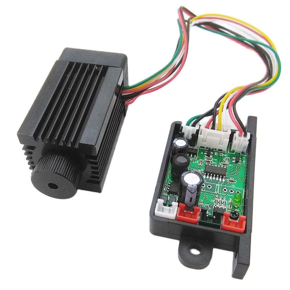 Diode Laser Module - 532nm 200mw Focusable Green Diode Laser