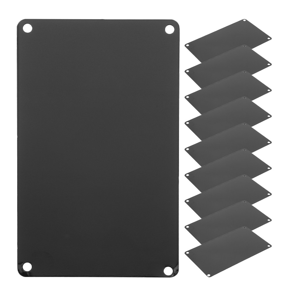 Industrial Laser Engraver For Metal - 10Pcs Blank Aluminum Nameplate Laser Engraving