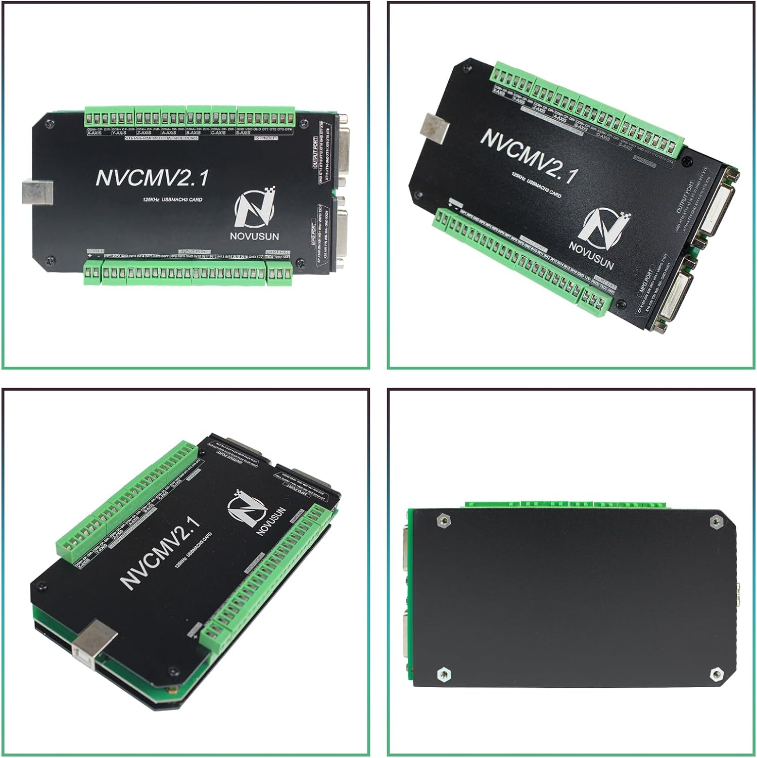6 Axis 125KHz NVCM USB Mach3 S - Breakout Board Mach3 recension och pris