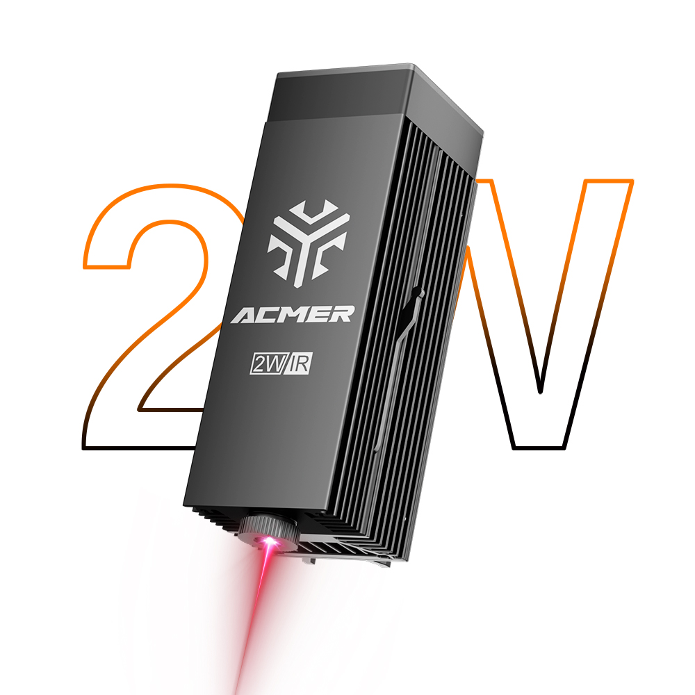 ACMER P3 2W IR Diode Laser Hea - Diode Laser Module recension och pris