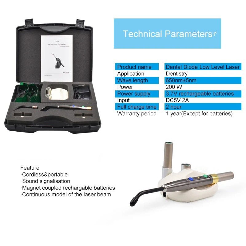 Wireless F3WW Dental Diode Las - Diode Laser Module recension och pris