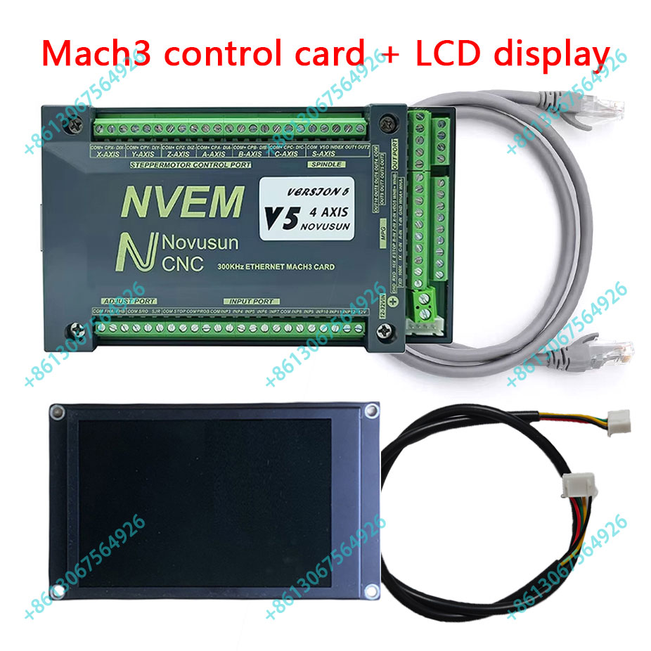 Nvem Cnc Motion Controller 300 - Breakout Board Mach3 recension och pris