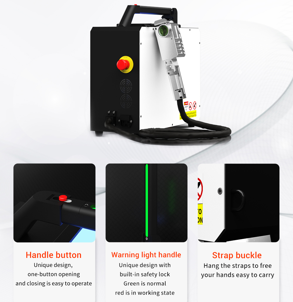 New 100w Handheld Mini Portabl - Portable Laser Rust Removal recension och pris