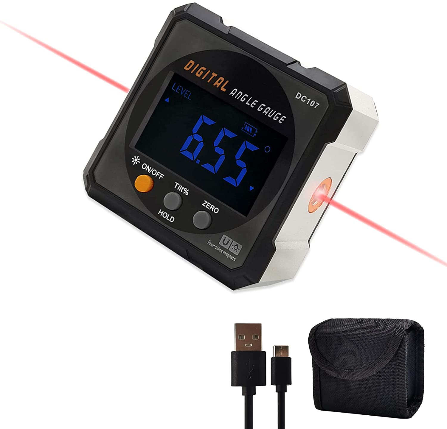 Digital Protractor Laser USB I - Industrial Laser Alignment recension och pris