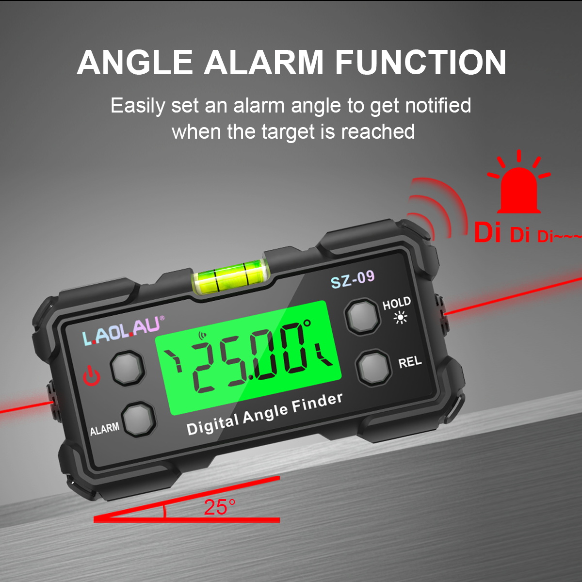 Digital Laser Angle Gauge USB  - Industrial Laser Alignment recension och pris
