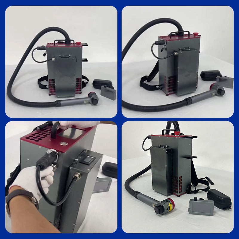 Backpack Portable Type Handhel - Industrial Laser Cleaning Machine Price recension och pris