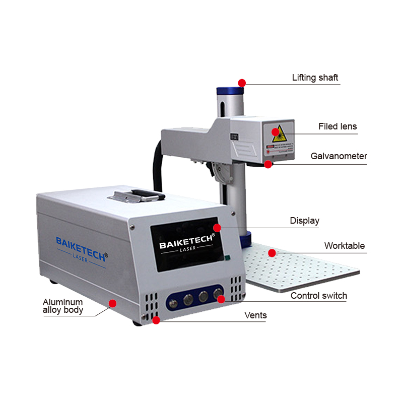 High-Speed 20W/30W Fiber Laser - Industrial Laser Engraver For Metal recension och pris