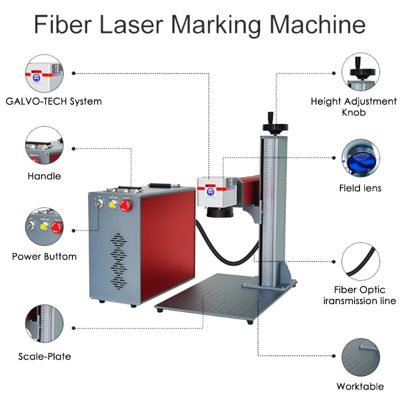 Mini Split Portable High Power - Industrial Laser Engraver For Metal recension och pris