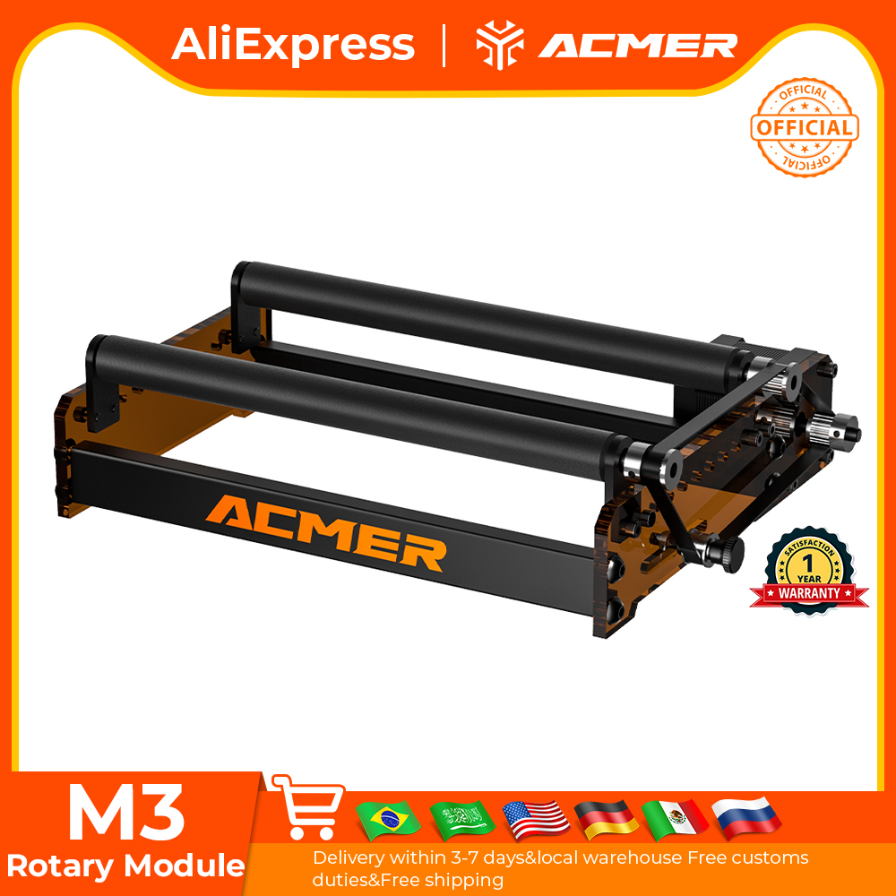 ACMER M3 Laser Rotary Roller 3 - Industrial Laser Cutting Machine recension och pris