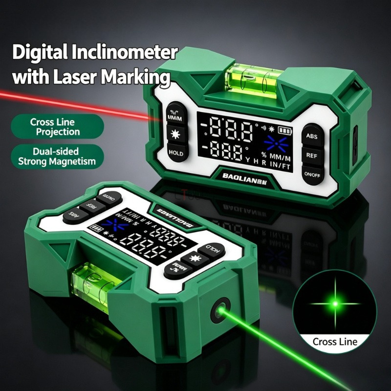 Laser Digital Inclinometer Dou - Industrial Laser Alignment recension och pris