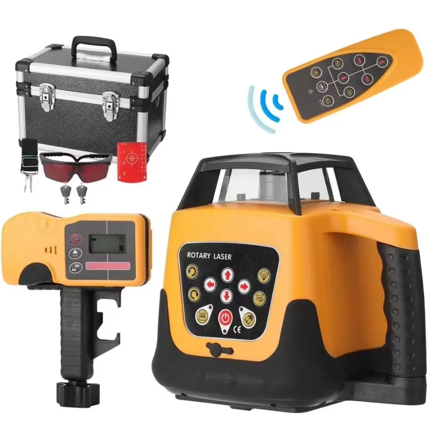 Automatic Rotary Laser Level 5 - Industrial Laser Alignment recension och pris