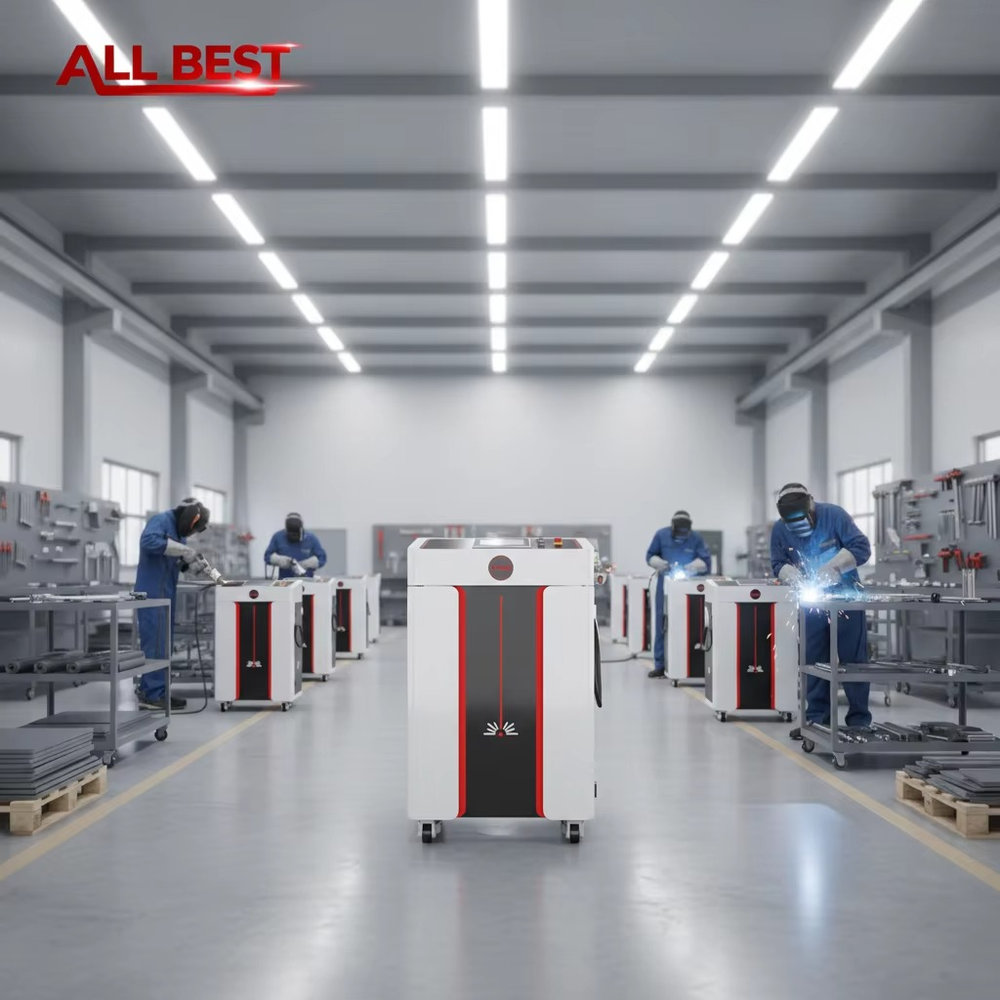 ALLBEST Best Selling 1.5KW 2KW - Industrial Laser Cleaning Machine Price recension och pris