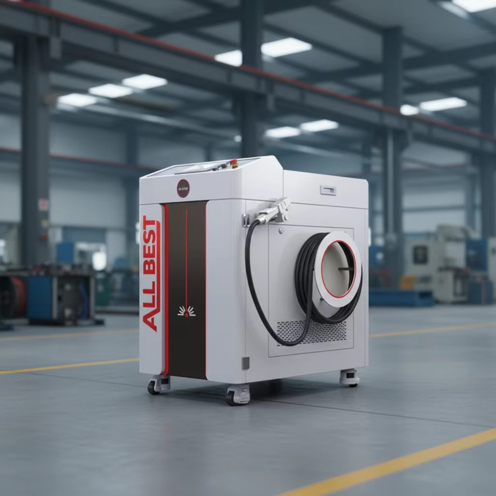 ALLBEST Best Selling 1.5KW 2KW - Industrial Laser Cleaning Machine Price recension och pris