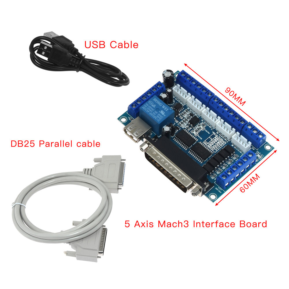 5 Axis CNC MACH3 Breakout Boar - Breakout Board Mach3 recension och pris
