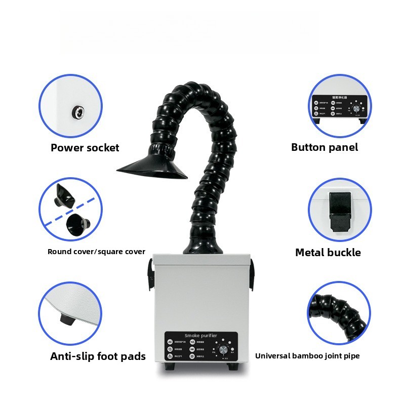 Solder Smoke Absorber Desktop  - Fume Extractor Laser recension och pris