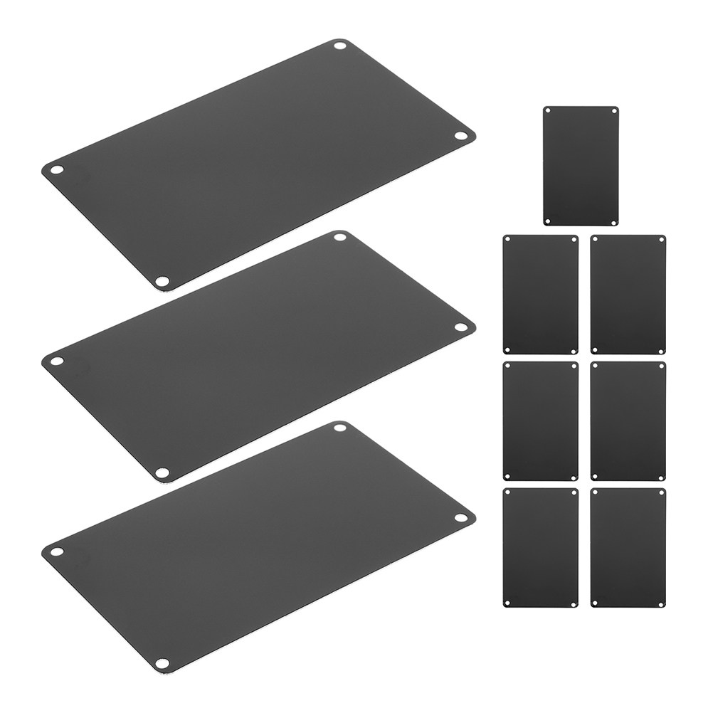 10Pcs Blank Aluminum Nameplate - Industrial Laser Engraver For Metal recension och pris